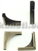 Metal corner for books 1pcs 28 х 20mm