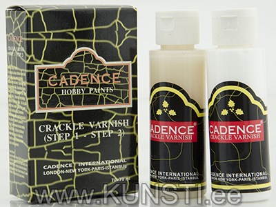 Krakleelakk dekupaažile Step1+Step2 70+70ml, Cadence ― VIP Office HobbyART