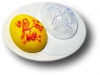 Soap mold "Яйцо с розочками"