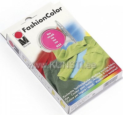 Краска для ткани Fashion Colour 30g+fiksaator 60g 033 rose ― VIP Office HobbyART