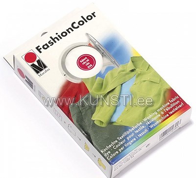 Краска для ткани Fashion Colour 30g+fiksaator 60g 038 ruby red ― VIP Office HobbyART
