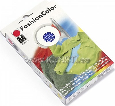 Краска для ткани Fashion Colour 30g+fiksaator 60g 055 ultramarine ― VIP Office HobbyART