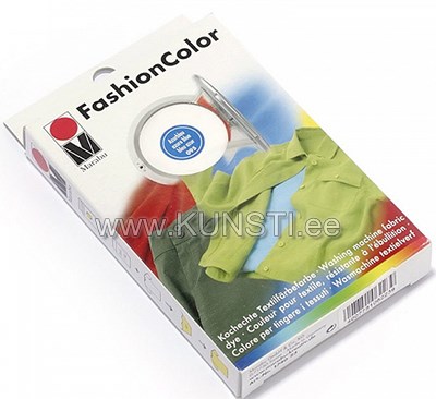 Краска для ткани Fashion Colour 30g+fiksaator 60g 095 azure blue ― VIP Office HobbyART
