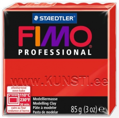 8004-200 Fimo professional, 85gr, красный ― VIP Office HobbyART