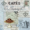 Салфетка для декупажа 13309305 33 x 33 cm Cafe Collage