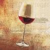 Salvrätik 211244 33 x 33 cm Classic Red Wine
