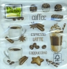 Salvrätik SDOG-015501 33 x 33 cm Coffee Cups & Chocolate Sweet