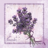 Салфетка для декупажа SLOG-029401 33 x 33 cm lavender