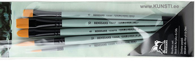 Set Synthetic brushes, J106-5PC Renesans ― VIP Office HobbyART