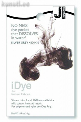Jacquard iDye Fabric Dye-14030 14 gr-Silver Grey ― VIP Office HobbyART