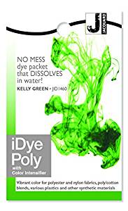 Краситель для полиэстра и нейлона Jacquard IDYE-1460 iDye Poly, 14 gr, зеленый ирландский ― VIP Office HobbyART