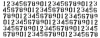 Kaiser craft CS-838 clear stamp texture numbers