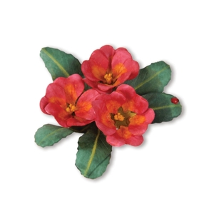 Sizzix SG thinlits die set 10pk flower primrose ― VIP Office HobbyART