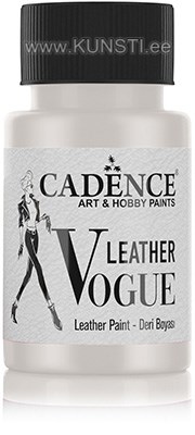 Краска по коже Cadence Leather Vogue metallic LVM-01 PEARL 50 ML ― VIP Office HobbyART