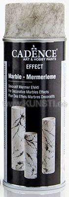 Marble spray paint black 200 ml Cadence ― VIP Office HobbyART