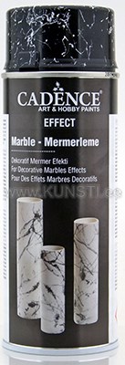 Marble spray paint white 200 ml Cadence ― VIP Office HobbyART