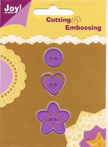 Dies Joy!Crafts Cutting & Embossing Stencil 6002/0057 ― VIP Office HobbyART