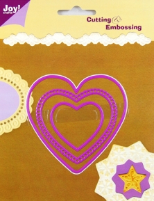 Dies Joy!Crafts Cutting & Embossing stencils 6002/0082 ― VIP Office HobbyART