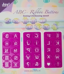 Ножи для вырубки Joy!Crafts Cutting & Embossing stencil - Ribbon Buttons 6002/0205 ― VIP Office HobbyART