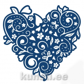 Lõikenoad Tattered Lace ACD081 Flourish Heart ― VIP Office HobbyART