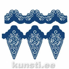 Ножи Tattered Lace ACD177 Chantilly Rose 1 ― VIP Office HobbyART