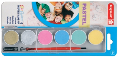 Набор красок для лица Bruynzeel pastel 6 цветов ― VIP Office HobbyART