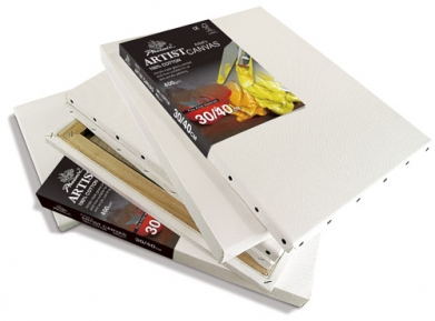 Холст грунтованный на деревянной раме, 100% хлопок 330g, размер 100x120 ― VIP Office HobbyART