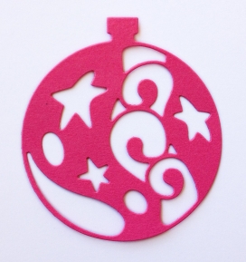 Die Crafty Ann BD-22 Christmas Ornament 2 ― VIP Office HobbyART