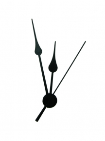 clock Hands 35219, black 64/90 mm    ― VIP Office HobbyART