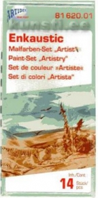 Encaustic set of paints/colours "artistry"   14 pcs. ― VIP Office HobbyART