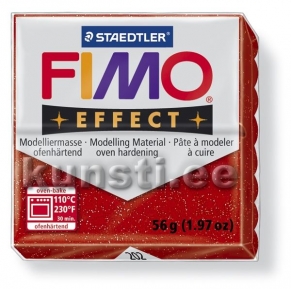 8020-202 Fimo effect, 56gr, Glitter Red ― VIP Office HobbyART