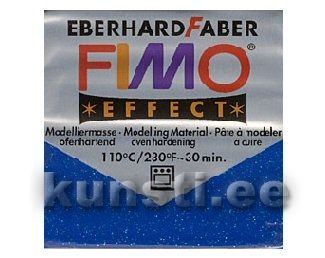 8020-302 Fimo effect, 56gr, Glitter Blue ― VIP Office HobbyART