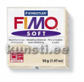 8020-70 Fimo soft, 56gr, Sahara ― VIP Office HobbyART