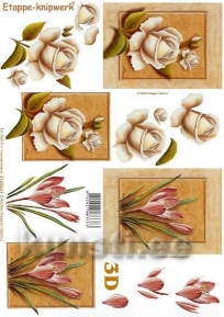 Decoupage paper 3D A4  LeSuh 4169641 ― VIP Office HobbyART