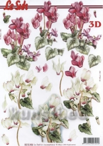 Карта для 3Д декупажа, A4  LeSuh 8215-406 ― VIP Office HobbyART