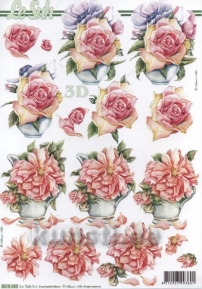 Карта для 3Д декупажа, A4  LeSuh 8215-420 ― VIP Office HobbyART