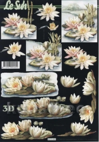 Карта для 3Д декупажа, A4  LeSuh 8215-444 ― VIP Office HobbyART