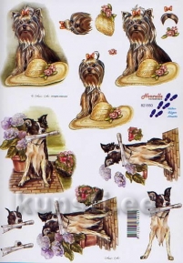 Карта для 3Д декупажа, A4  LeSuh 821550  ― VIP Office HobbyART