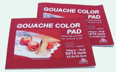 Gouache painting paper 160g/m2 20 l ― VIP Office HobbyART