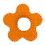 Люверсы, 4 мм, цвет оранжевые, 20 шт 4883467 ― VIP Office HobbyART