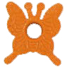Люверсы, 4 мм, цвет оранжевые, 20 шт 4883473 ― VIP Office HobbyART