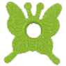 Люверсы, 4 мм, цвет зеленые, 20 шт 4883476 ― VIP Office HobbyART