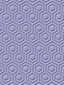 Пластина для тиснения Craft Concepts CR900033 hexagon illusion ― VIP Office HobbyART
