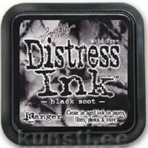 Ranger Distress Ink Pad , soot black ― VIP Office HobbyART