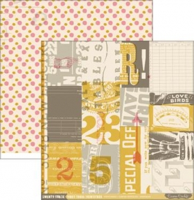 Scrapbooking paper 2-sided COS68066 Cosmo Cricke ― VIP Office HobbyART