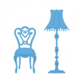 Ножи Marianne Design Creatables LR0267 chair and lamp  ― VIP Office HobbyART