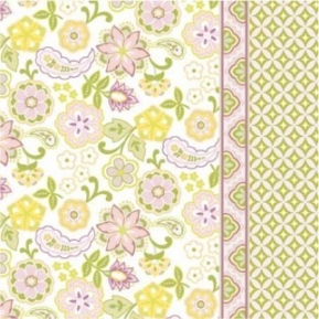 Салфетка для декупажа Floral Pattern rosa SDL069013 ― VIP Office HobbyART