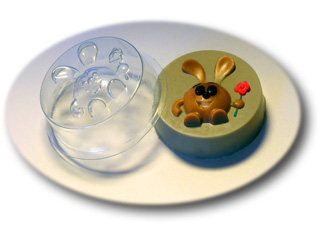 Soap mold "cheerful rabbit" ― VIP Office HobbyART