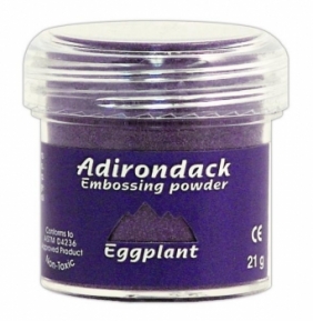 Embossing powder, 21 g Ranger ADJ10722 eggplant ― VIP Office HobbyART