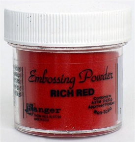 Embossing powder, 15 g Ranger EPJ00259 rich red ― VIP Office HobbyART